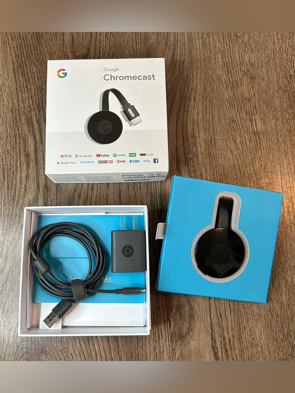Google Chromecast (2nd Generation) HD Media Streamer - Black (GA3A00093-A14-Z01)